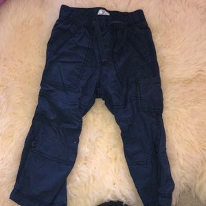 Old Navy Lined Blue Pants 18-24 month